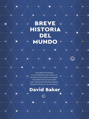 cover image of Breve historia del mundo